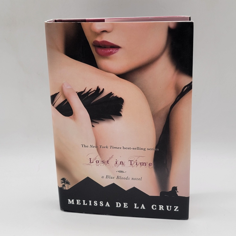 Melissa de la Cruz Lost in Time Hardcover Blue Bloods Novel Vampire YA Good